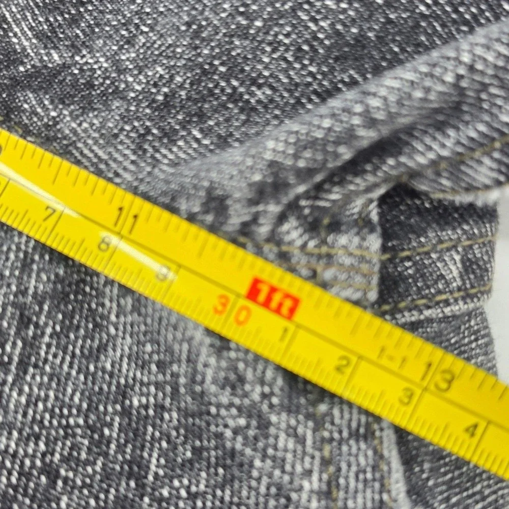 90s Vintage Levis 505 Black Acid Wash Jeans Mens 36x34 Made in USA April 1990